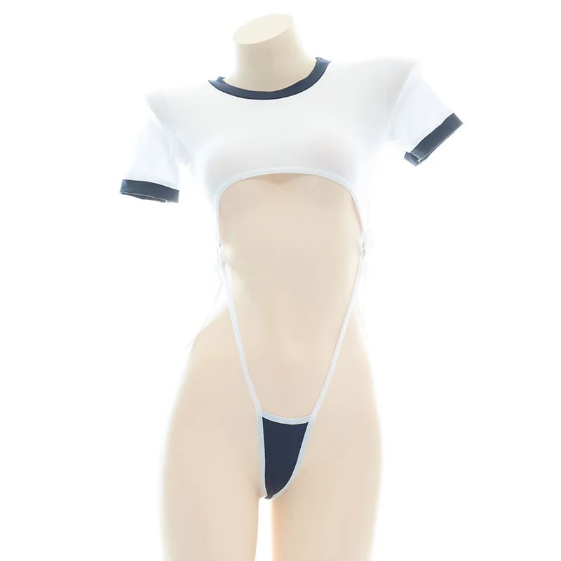 Cosplay Anime Women - Niedlicher Bodysuit, sexy Dessous, ausgehöhlte Kleidung,