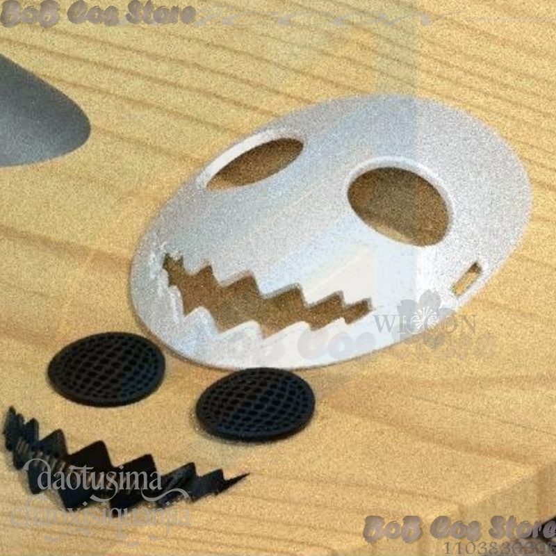 Anime Cosplay Events 2026 - Geistermaske Mascara Fantasma 3D Polymilchsäure Requisiten