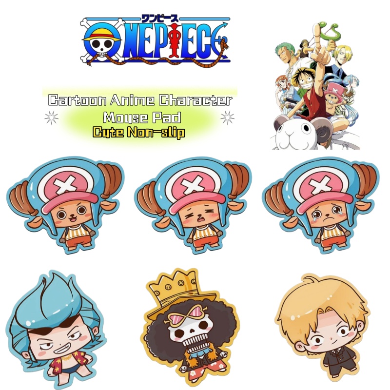 Cosplay Anime Zoro - One Piece Cartoon-Anime-Charakter, niedliches Mauspad im