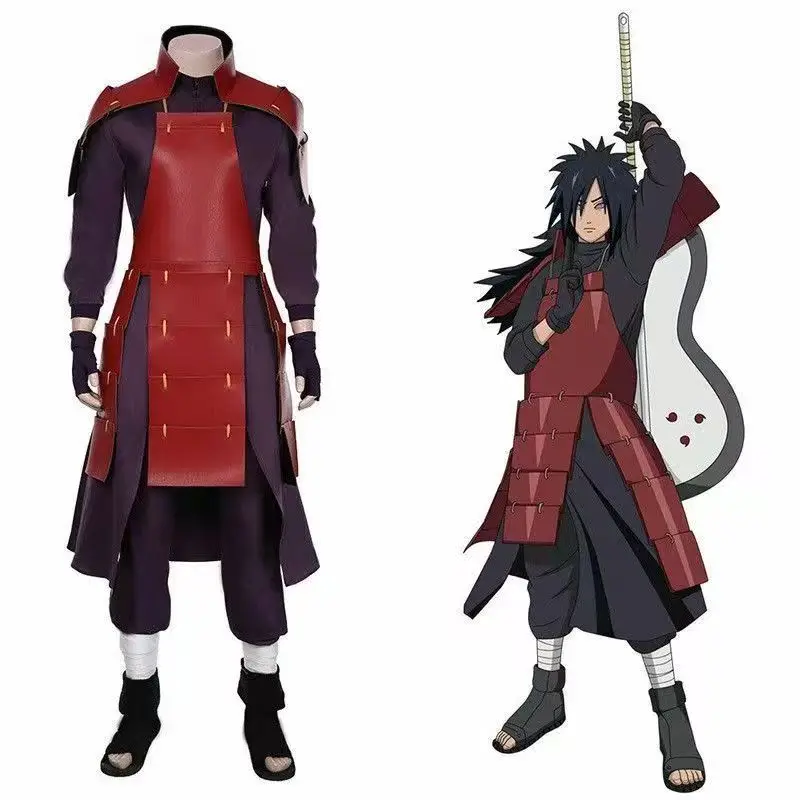 Anime Cosplay Armor - Anime Akatsuki Uchiha Madara Cosplay Kostüm