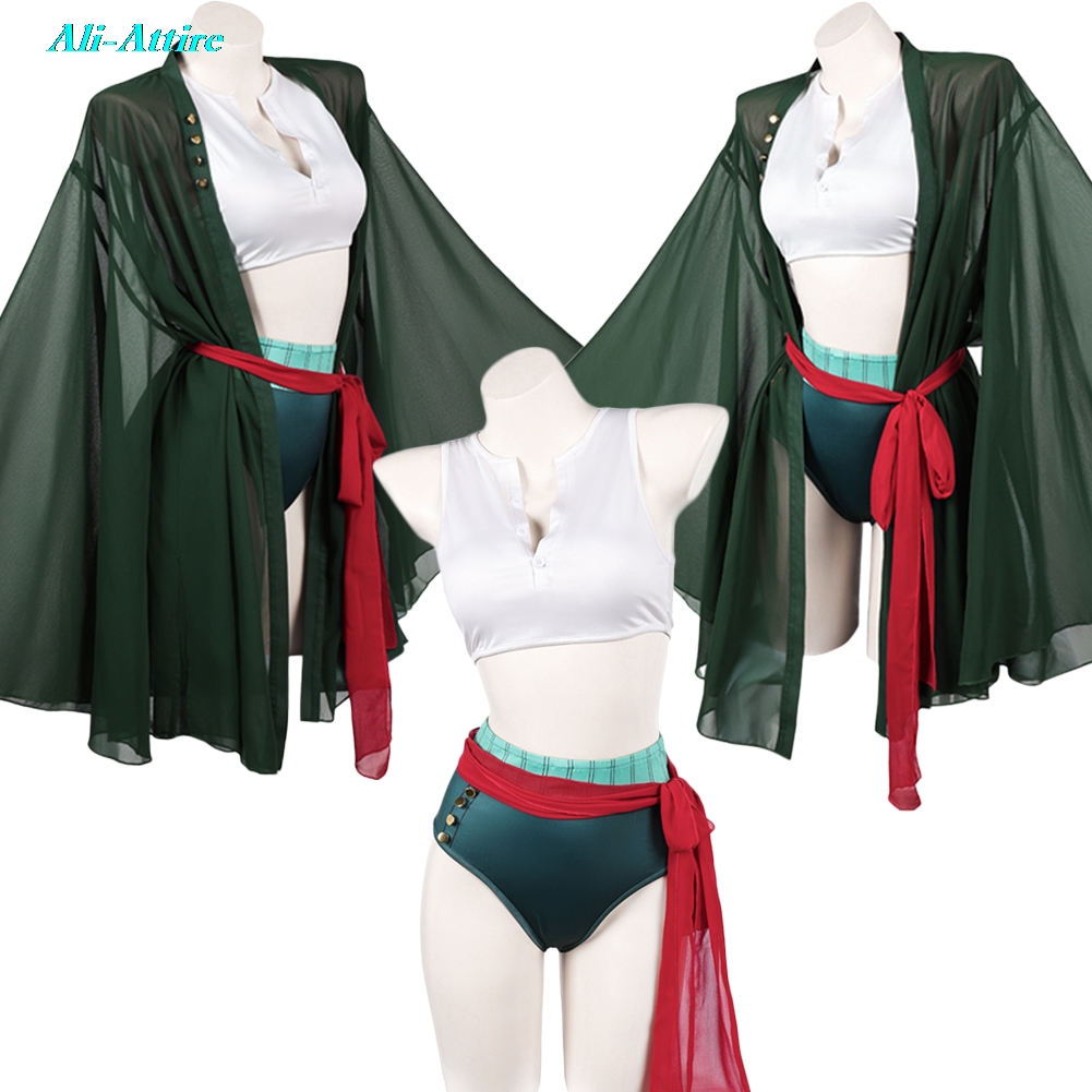 Cosplay Anime Zoro - Anime Piraten Roronoa Cosplay Zoro Umhang