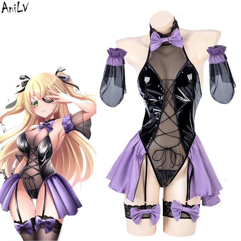 Anime Cosplay Armor - AniLV Japanisches Anime-Spiel Fischl Bodysuit Uniform