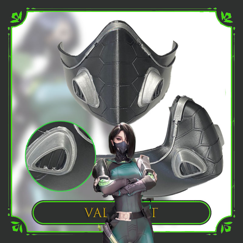 Anime Cosplay Face - AUF LAGER Valorant Viper Cosplay-Kostüm mit