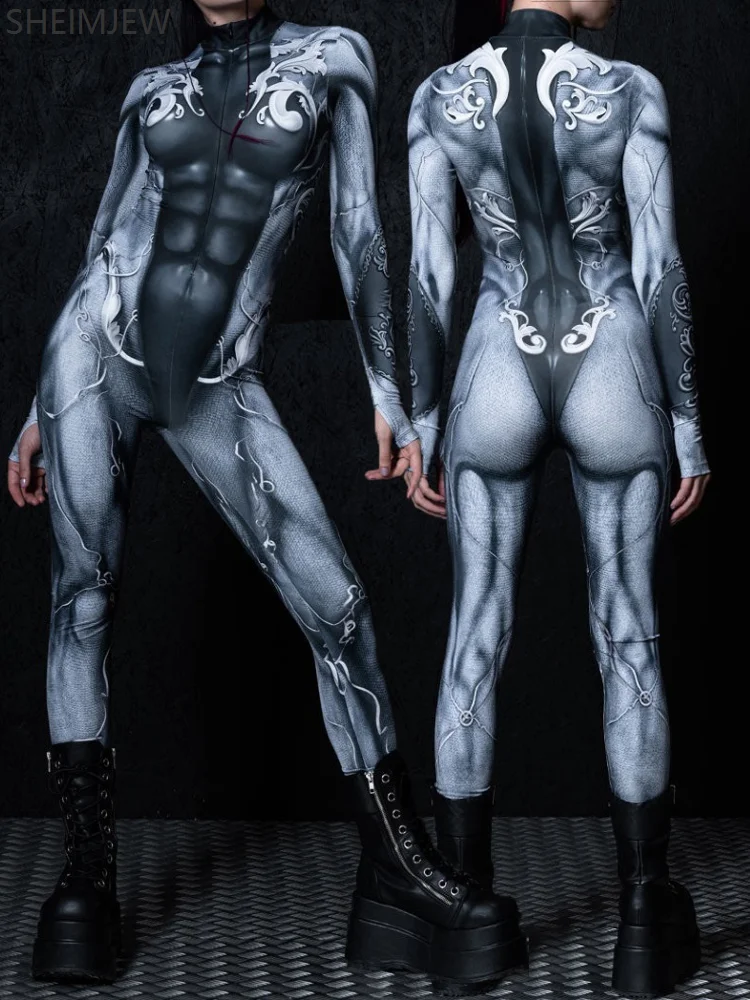 Anime Cosplay Armor - Halloween Cosplay Cyberpunk Rüstung Muskelmonster Eidechsen-Schuppen-Kostüm