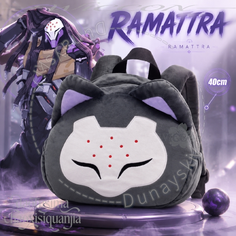 Anime Cosplay Face - RAMATTRA Fanart Anime Lustige Big-Face-Tasche Kissen