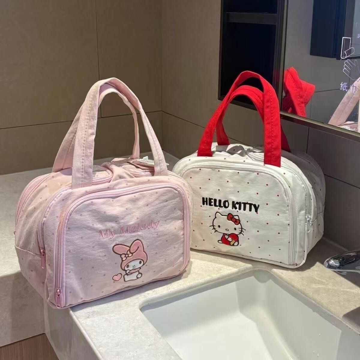 Anime Cosplay Makeup - Niedliche Anime-Kosmetiktasche, Cartoon-Design, große Kapazität, tragbare