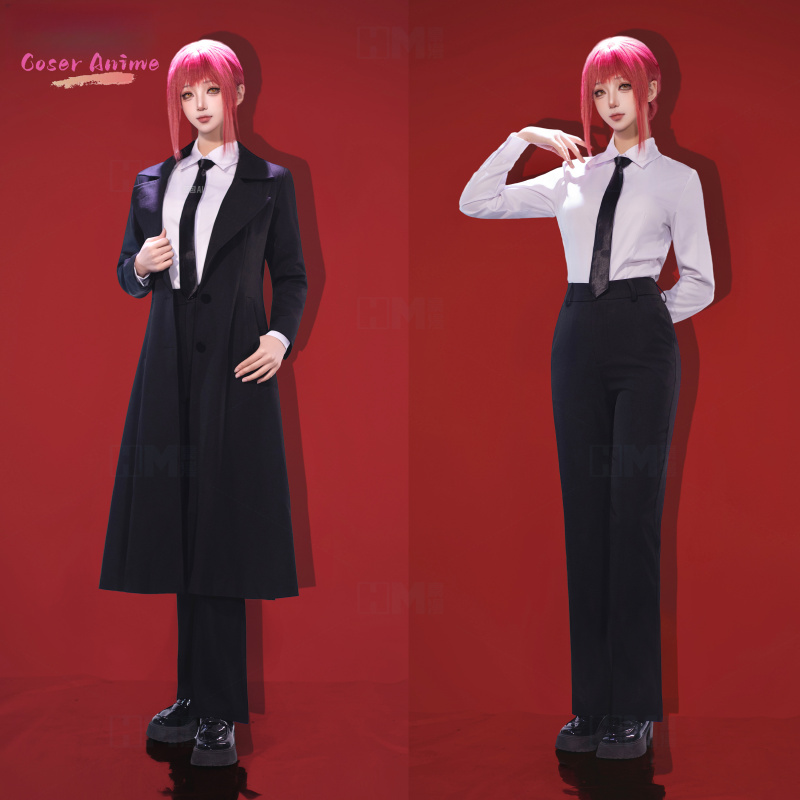 Anime Cosplay Makima - Anime Kettensäge Mann Makima Cosplay Kostüm
