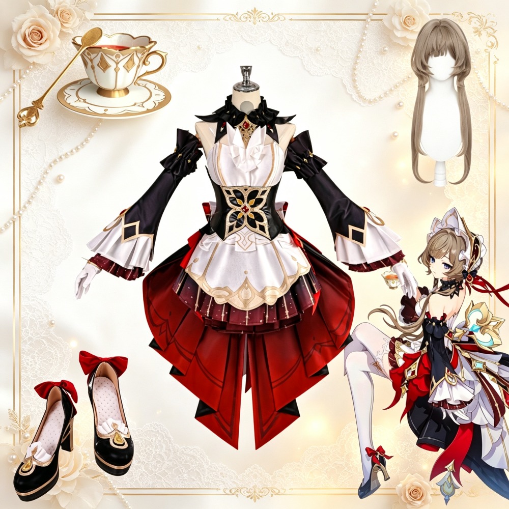 Cosplay Anime Women - Genshin Impact Sandrone The Marionette Cosplay-Kostüm