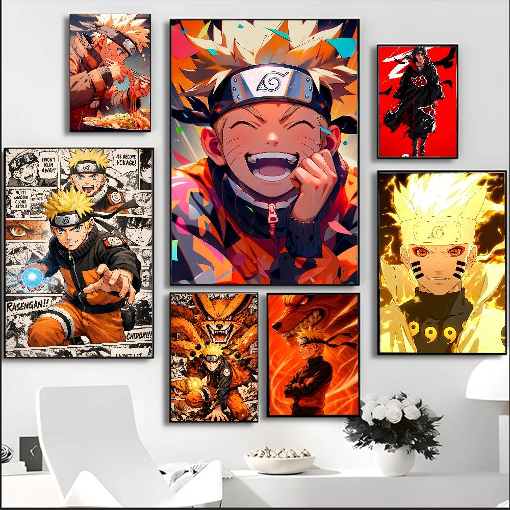 Black Clover Grimoire - Naruto Anime Poster Rock Lee HD-Leinwand-Wandkunst,