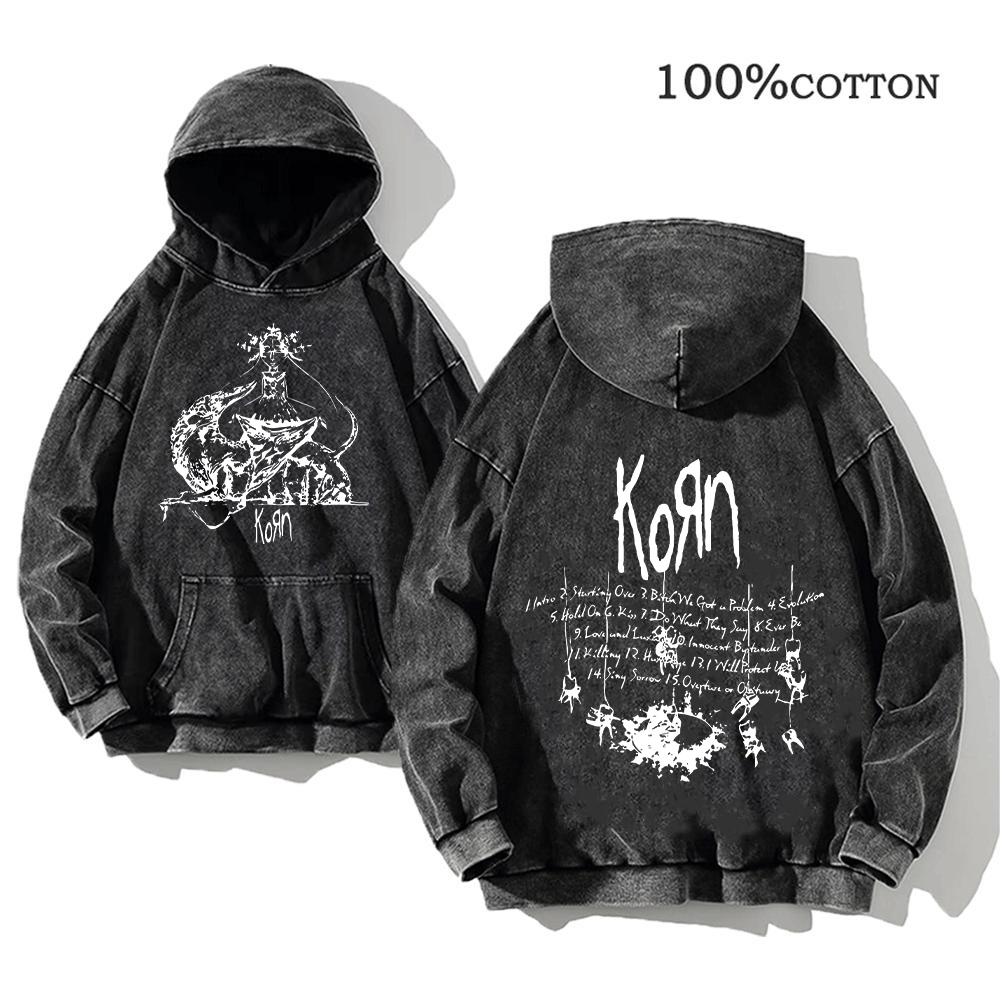 Black Clover Grimoire - Korn Rock Band World Tour Hoodies
