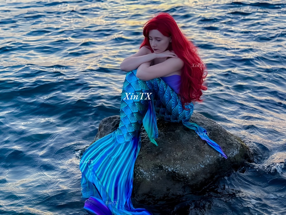 HEISS! Erwachsenen-Meerjungfra – Anime Cosplay Girl Photo Bewertung und Preis