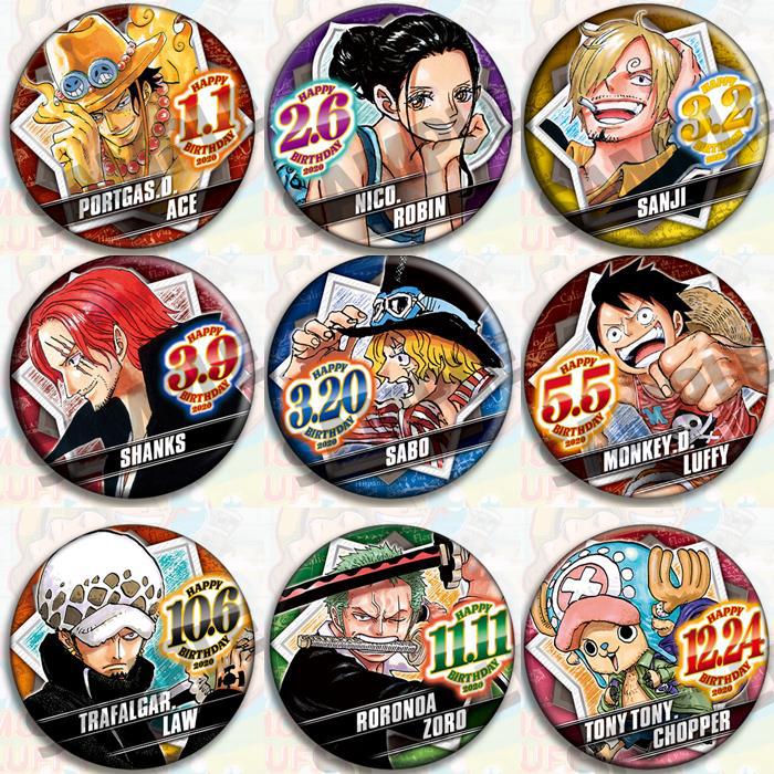 One Piece Anime-Abzeichen-Set, – Cosplay Anime Zoro Bewertung und Preis