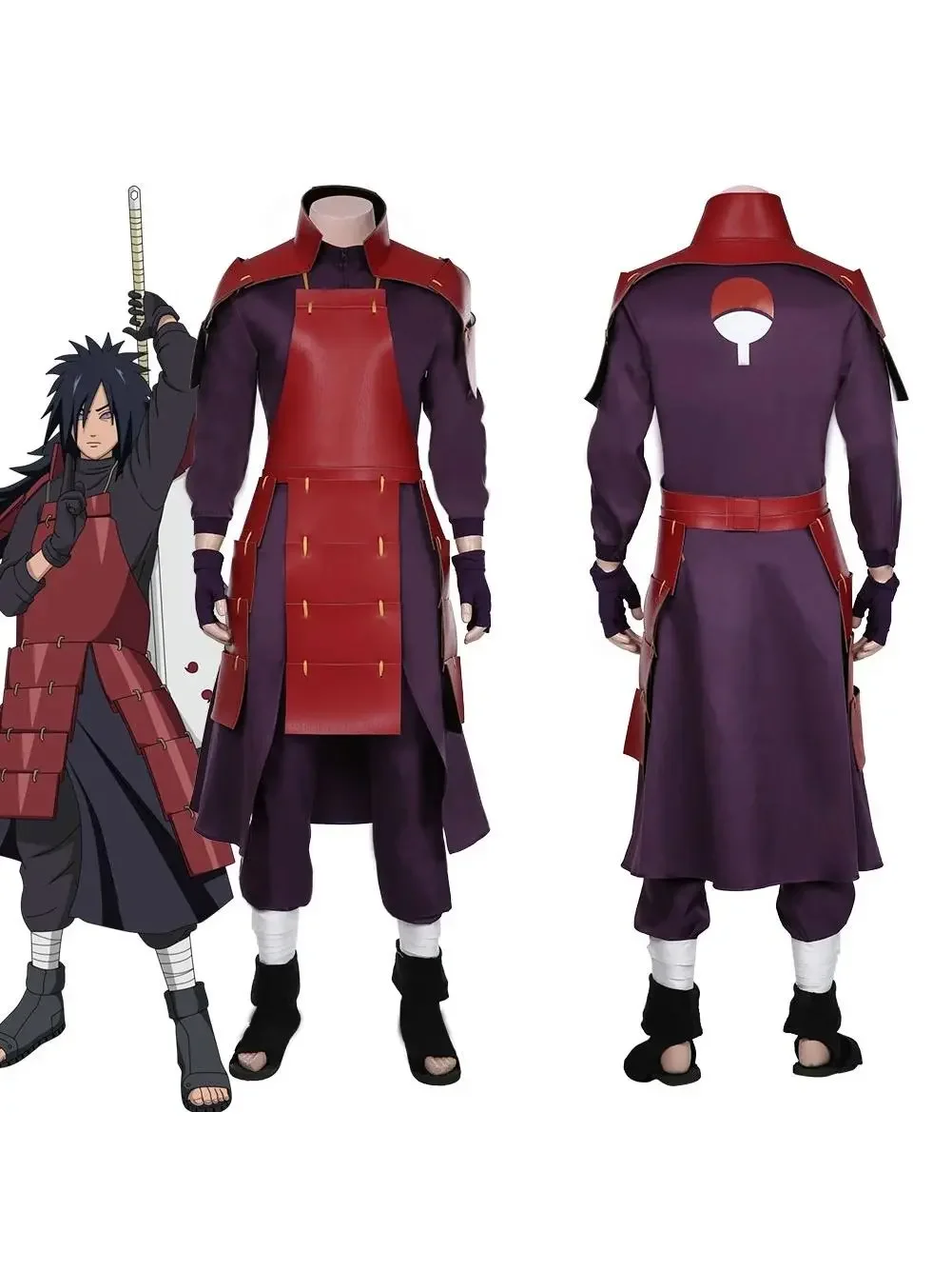 Anime Akatsuki Uchiha Madara C – Anime Cosplay Armor Bewertung und Preis