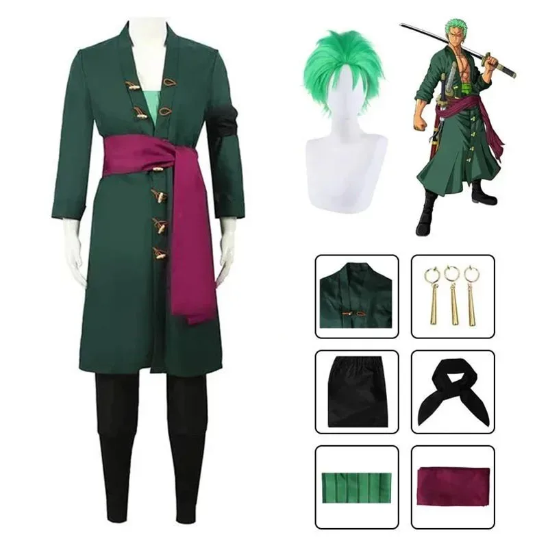 Anime Roronoa Cosplay Kostüm U – Cosplay Anime Zoro Bewertung und Preis