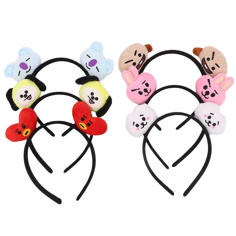 Kawaii BT21 Haarband Anime RJ  – Anime Cosplay Makeup Bewertung und Preis