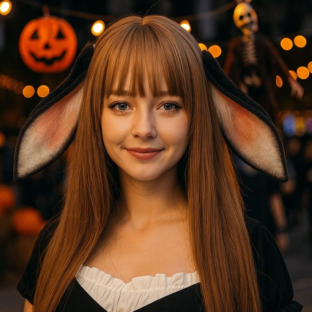 Anime Hasenohren Haarreif Cosp – Anime Cosplay Girl Photo Bewertung und Preis