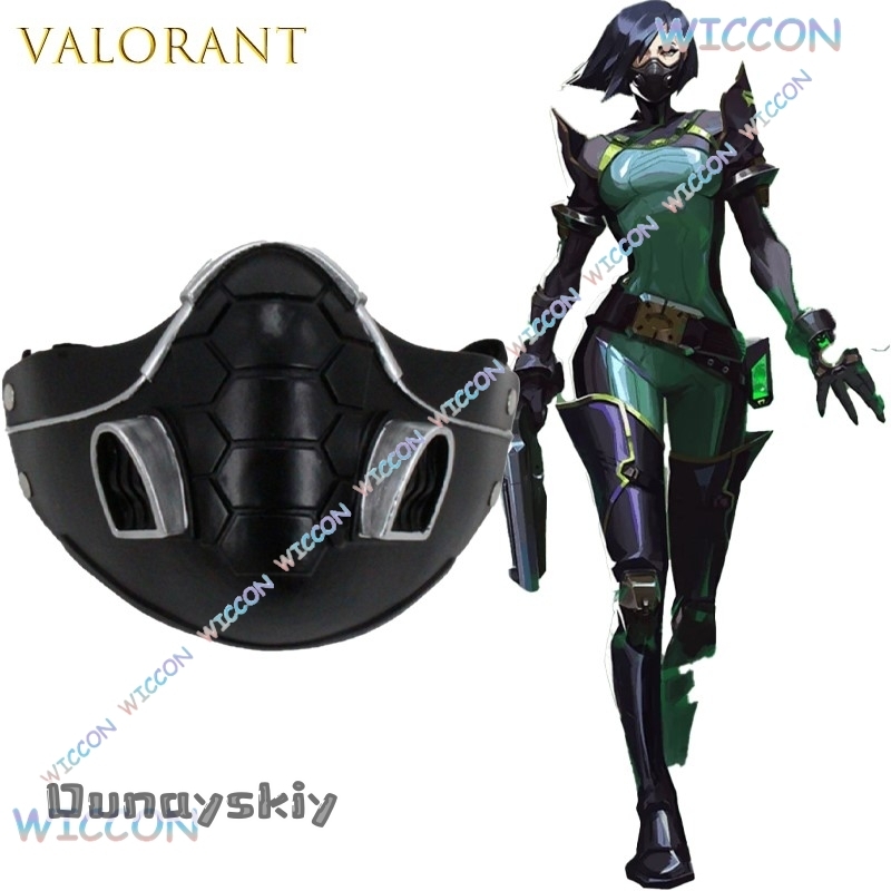 Valorant Viper Schlangenmaske  – Anime Cosplay Face Bewertung und Preis