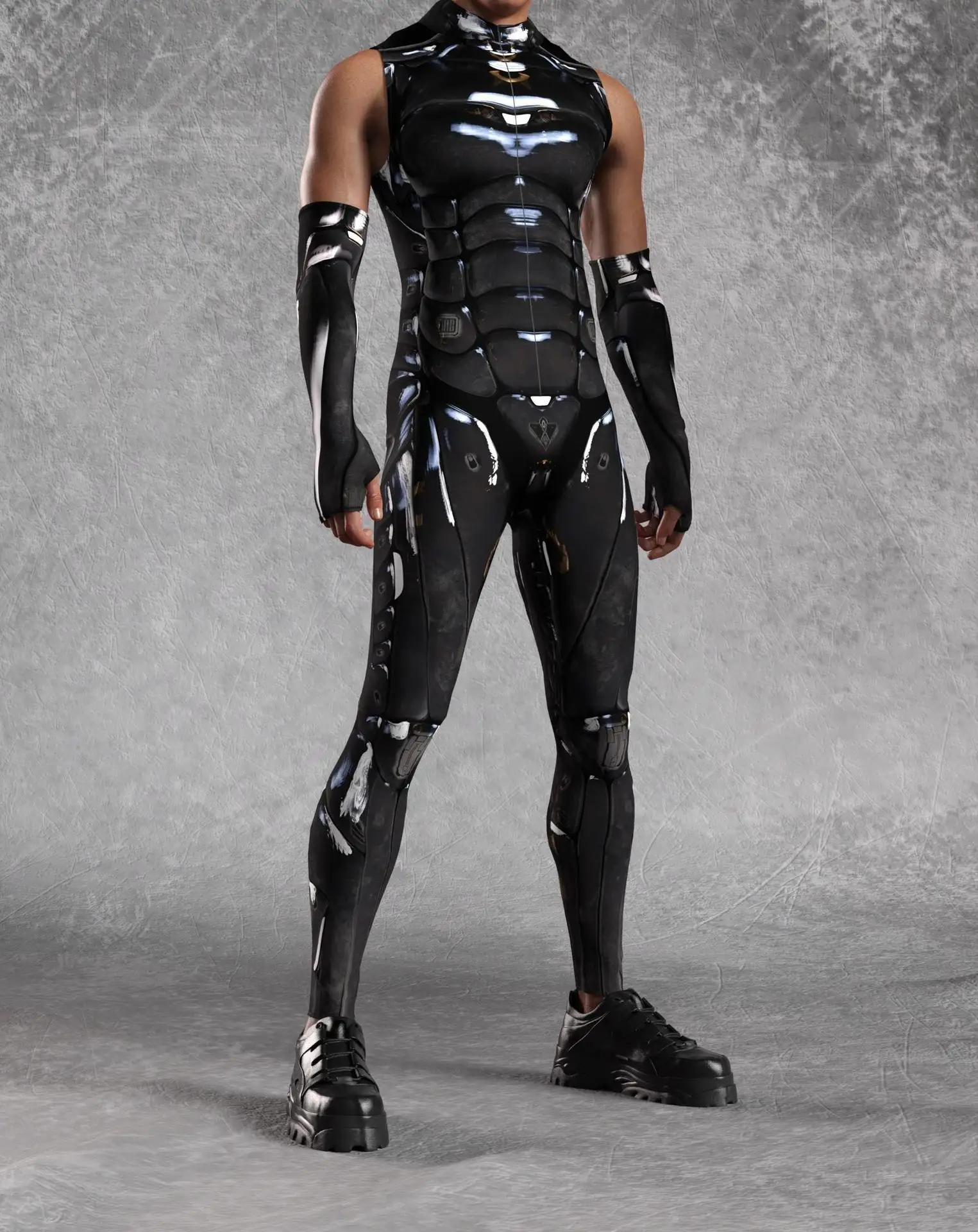 Herren Steampunk Cosplay Rüstu – Anime Cosplay Armor Bewertung und Preis