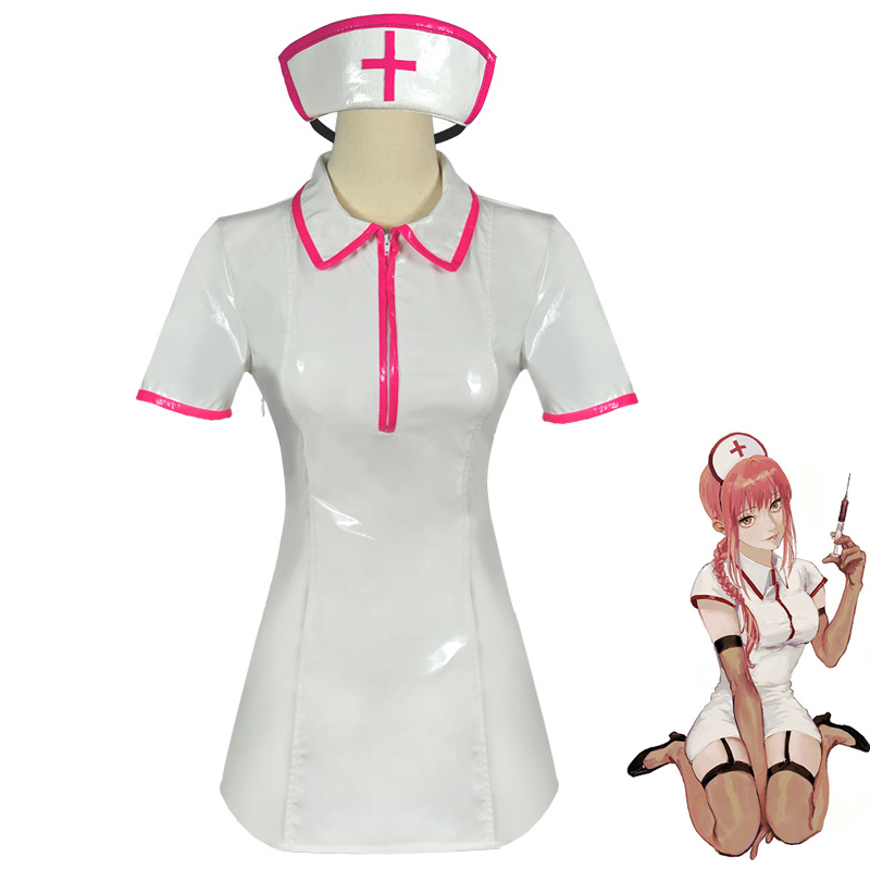Anime Kettensäge Mann Cosplay  – Anime Cosplay Makima Bewertung und Preis
