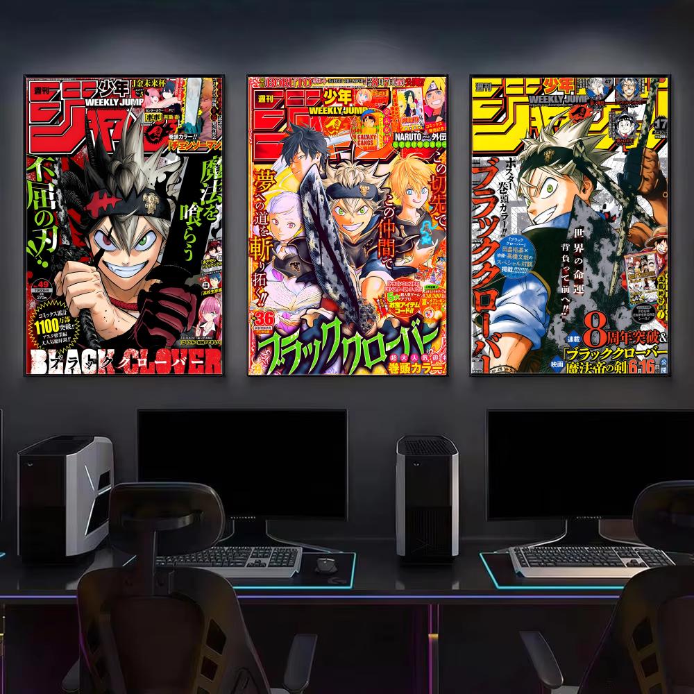 Anime B-Black Clover Wandkunst – Black Clover Grimoire Bewertung und Preis