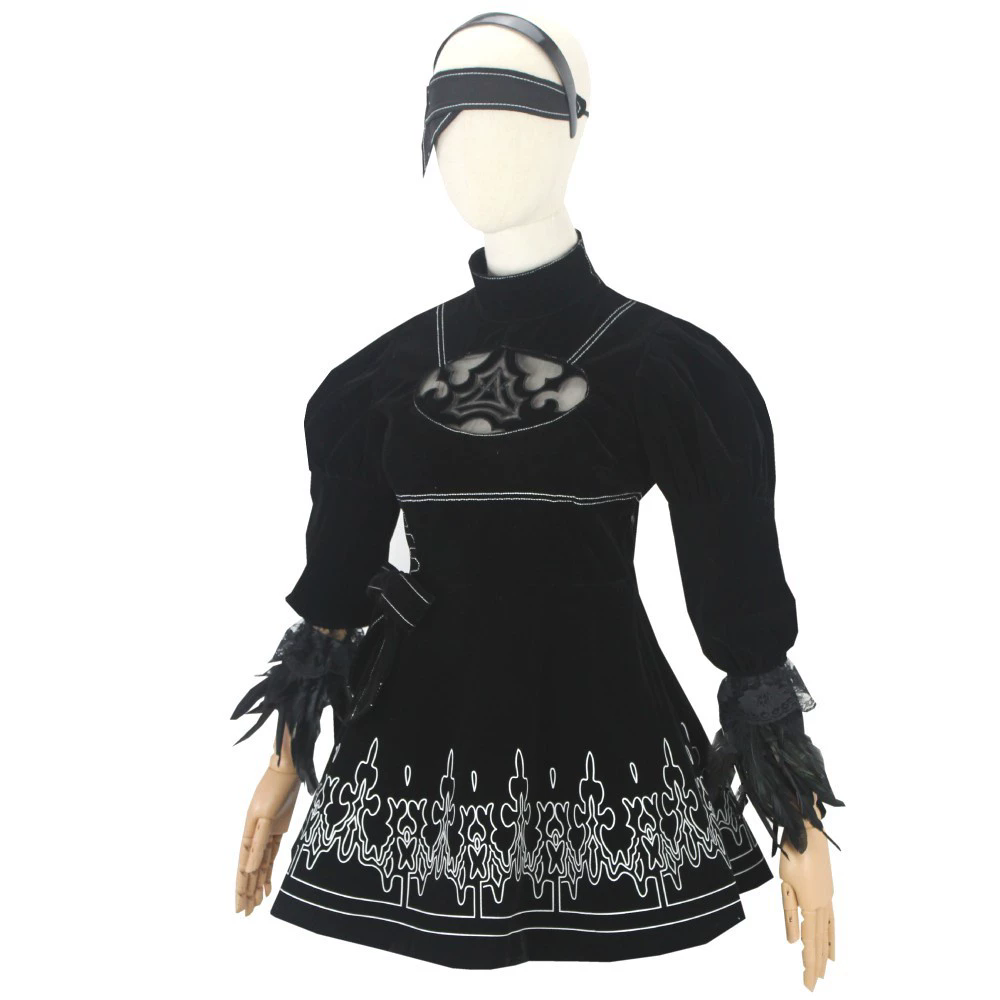 8-teiliges Anime 2B Cosplay-Ko – Anime Cosplay Eyes Bewertung und Preis