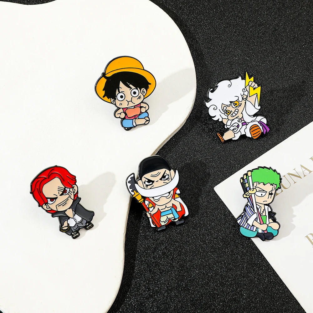 5 Stück Persönlichkeits-Brosch – Cosplay Anime Zoro Bewertung und Preis