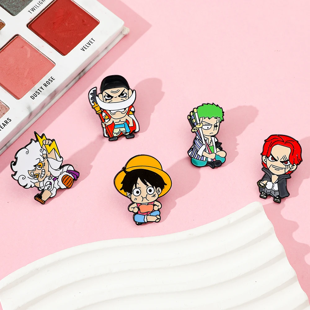 5 Stück Persönlichkeits-Brosch – Cosplay Anime Zoro Bewertung und Preis