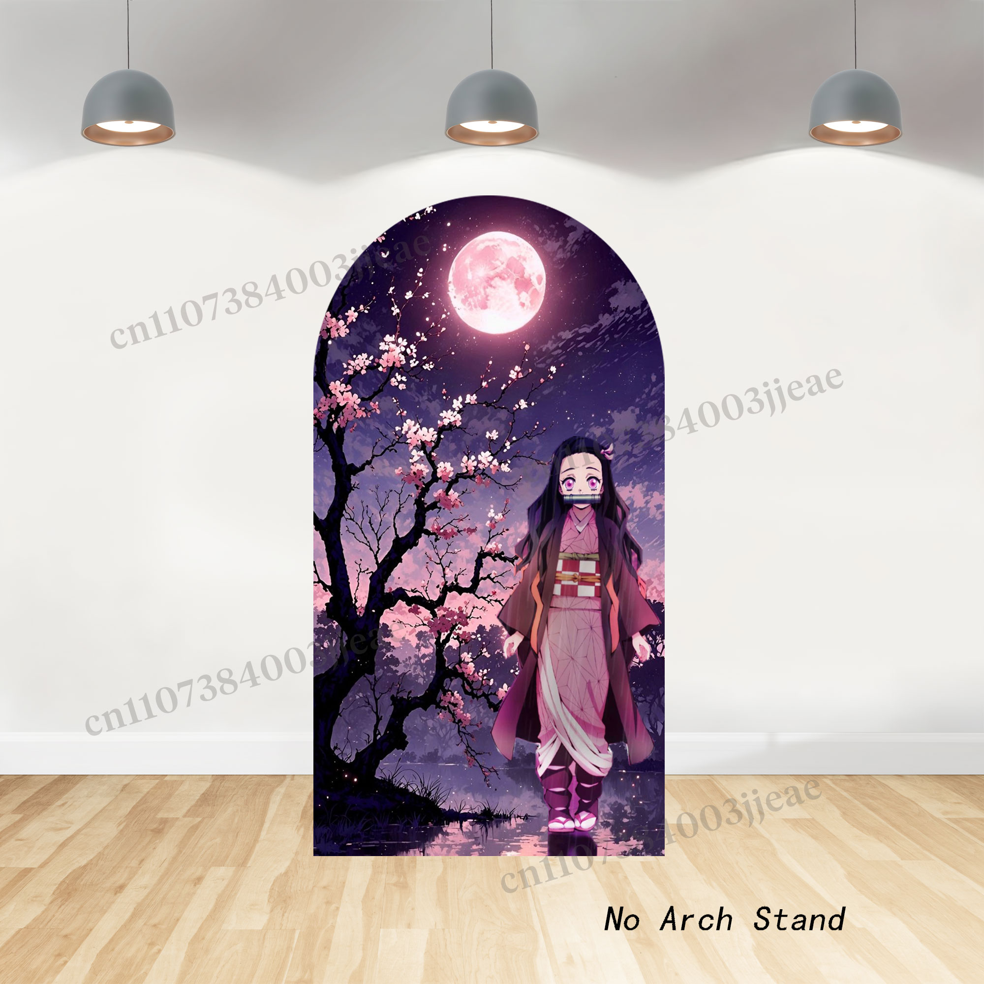 Demon Slayer Bogen-Hintergrund – Anime Cosplay Girl Photo Bewertung und Preis