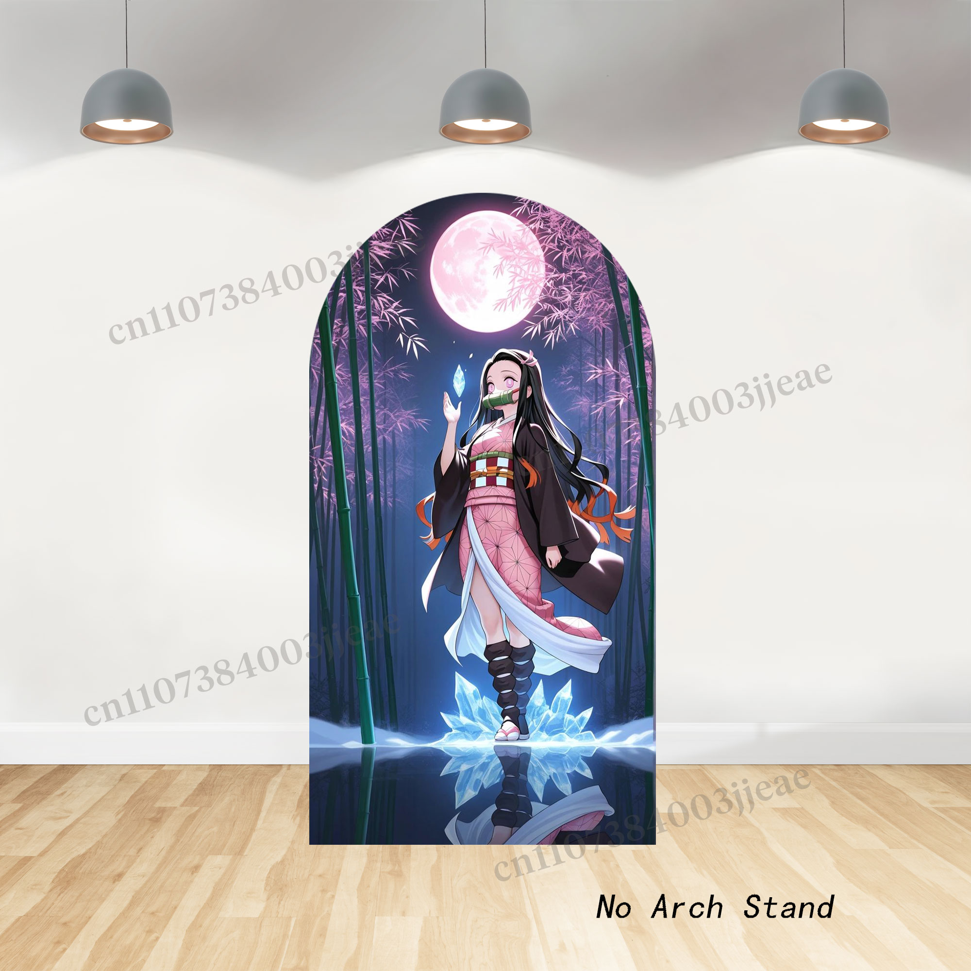 Demon Slayer Bogen-Hintergrund – Anime Cosplay Girl Photo Bewertung und Preis