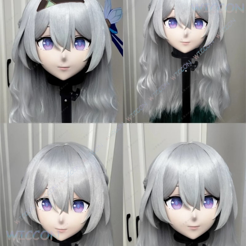 Kigurumi Weibliche Gesichtsmas – Anime Cosplay Face Bewertung und Preis