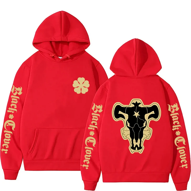 Trendiger Hoodie mit Black-Bul – Black Clover Grimoire Bewertung und Preis
