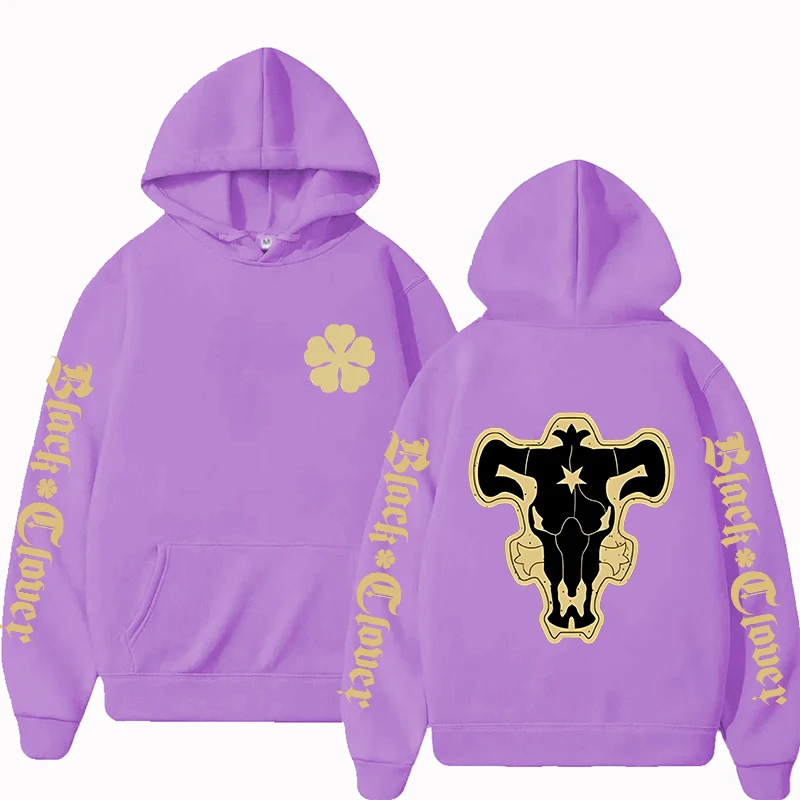 Trendiger Hoodie mit Black-Bul – Black Clover Grimoire Bewertung und Preis