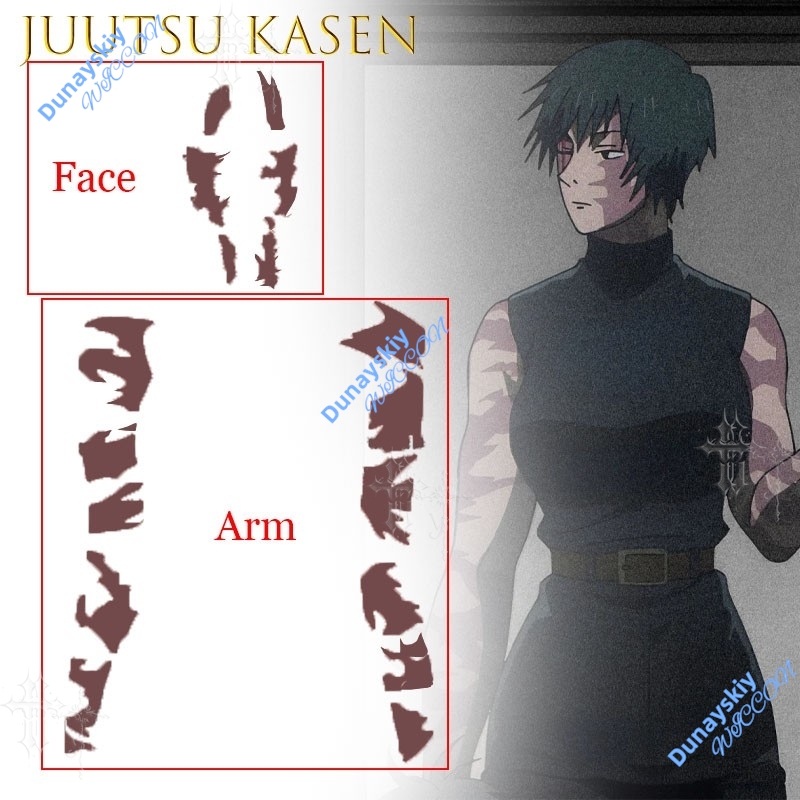Anime Jujutsu Kaisen Zenin Mak – Anime Cosplay Face Bewertung und Preis
